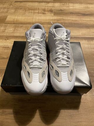 ナイキ エアジョーダン11 ロー Ie "ライトオレウッドブラウン" ニュートラル グレー-ホワイト-セメント グレー 919712-102 29cm