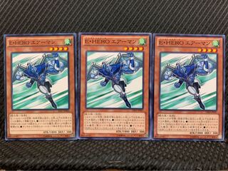 【ぽぽたん】遊戯王 7776 E・HERO エアーマン 3枚 ノーマル