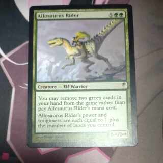 Allosaurus Rider Rare 101/155