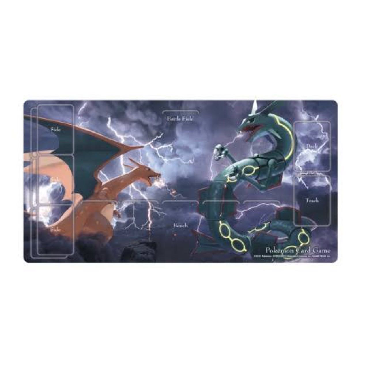 New and Unopened] Pokémon Card Game Play Mat CharizardVSRayquaza