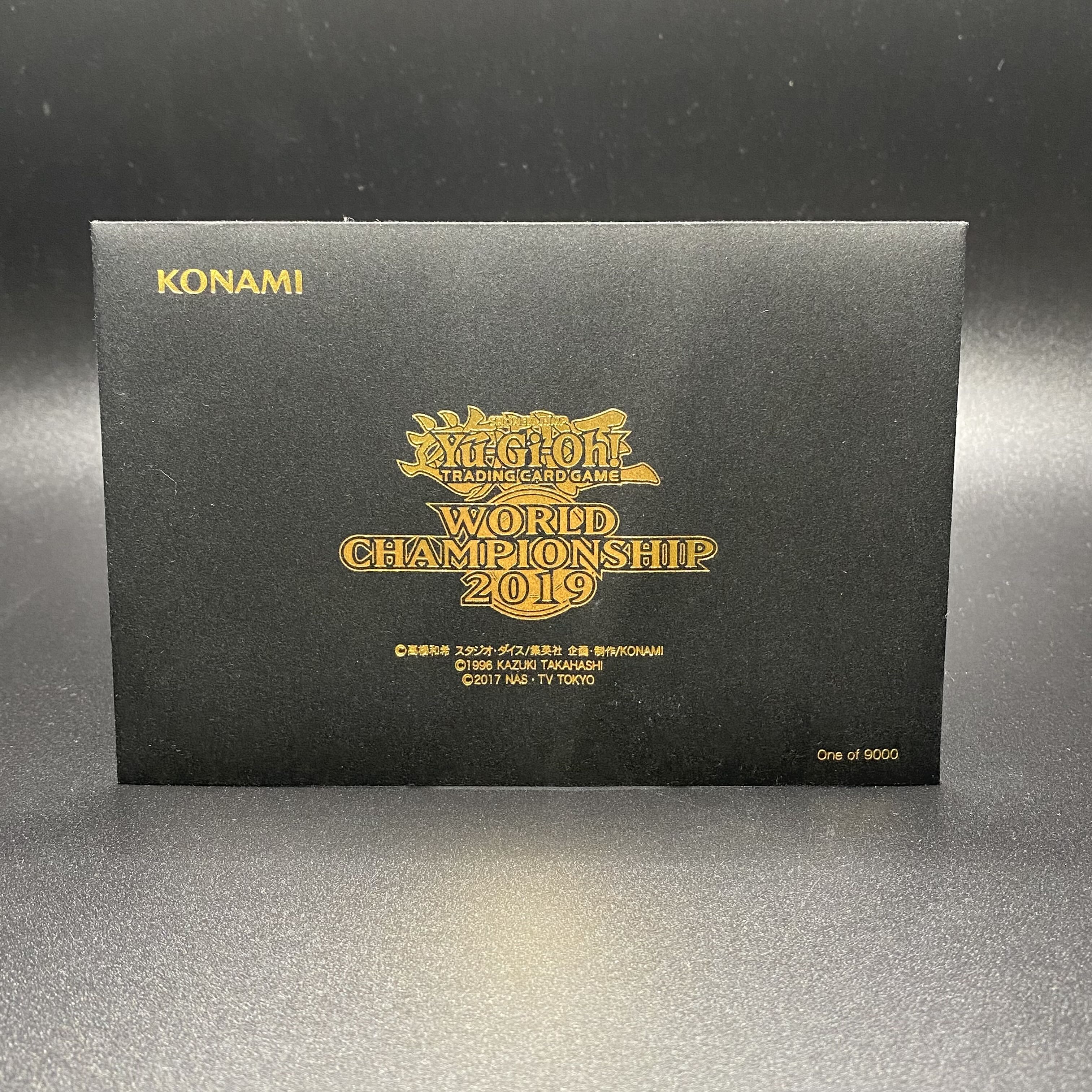 WCS2019 Set Monster Reborn Red-Eyes Black Dragon Millennium Secret Rare