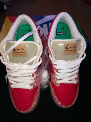 Hinotama Soul Water x Nike SB Dunk Low "Magic Mushroom" 27.5cm