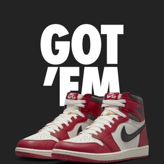 NIKE AIRジョーダン1シカゴ　AIRJORDAN CHICAGO 26cm