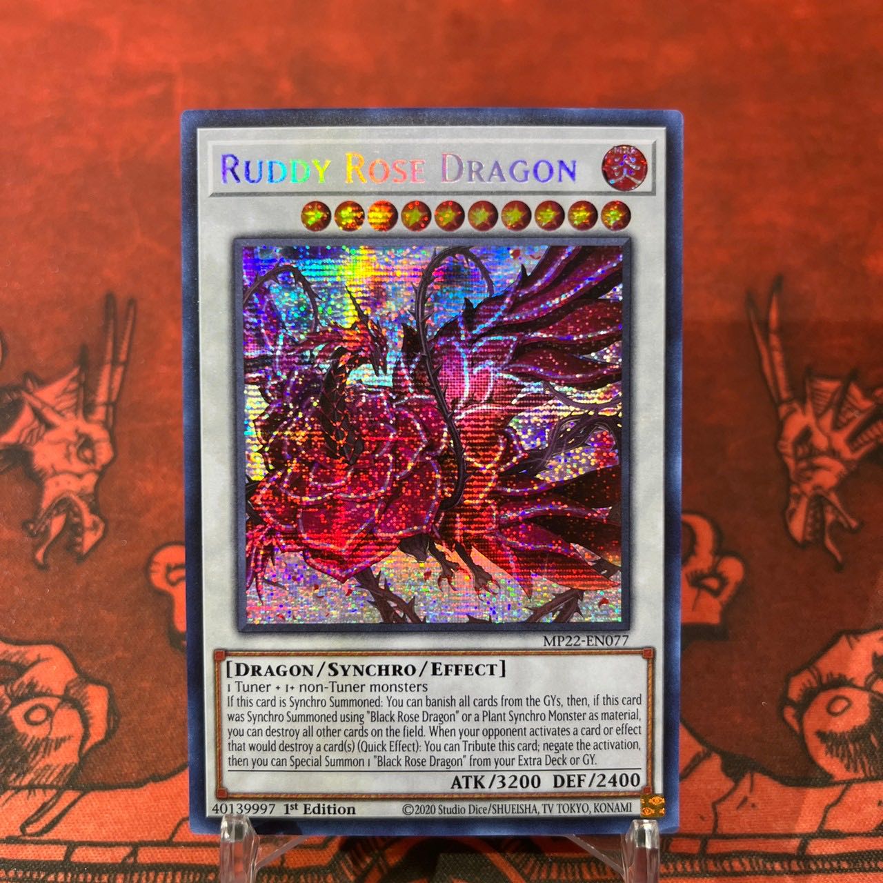 遊戯王【英語版】ブラッド・ローズ・ドラゴン シク