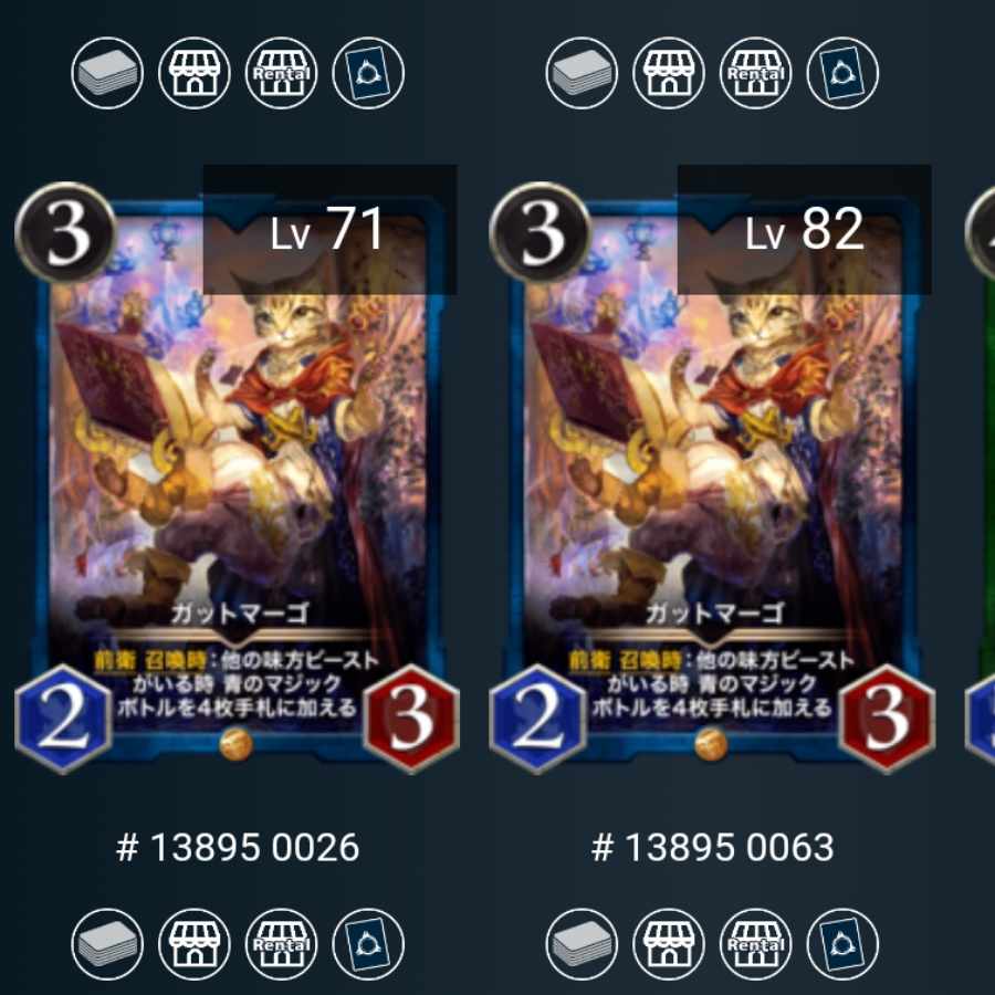 ガットマーゴ 2枚