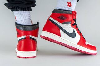 Nike Air Jordan 1 High OG "Disappear&Found/Chicago" Varsity Red/Black/Sail/Muslin DZ5485-612 27cm