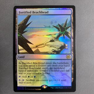 Fortified Beachhead English foil