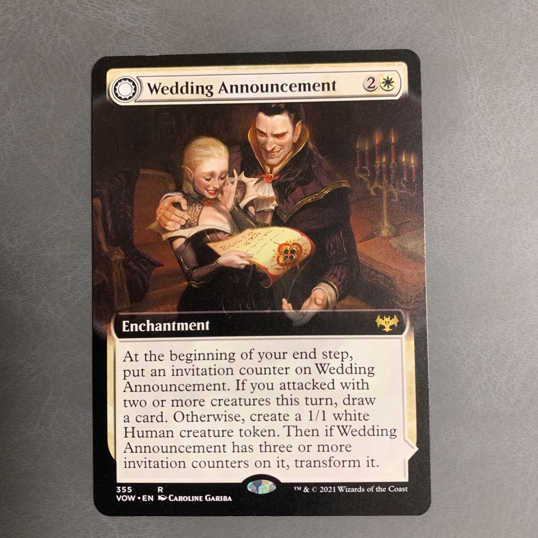 Wedding Announcement/Wedding Announcement English Extended Frame