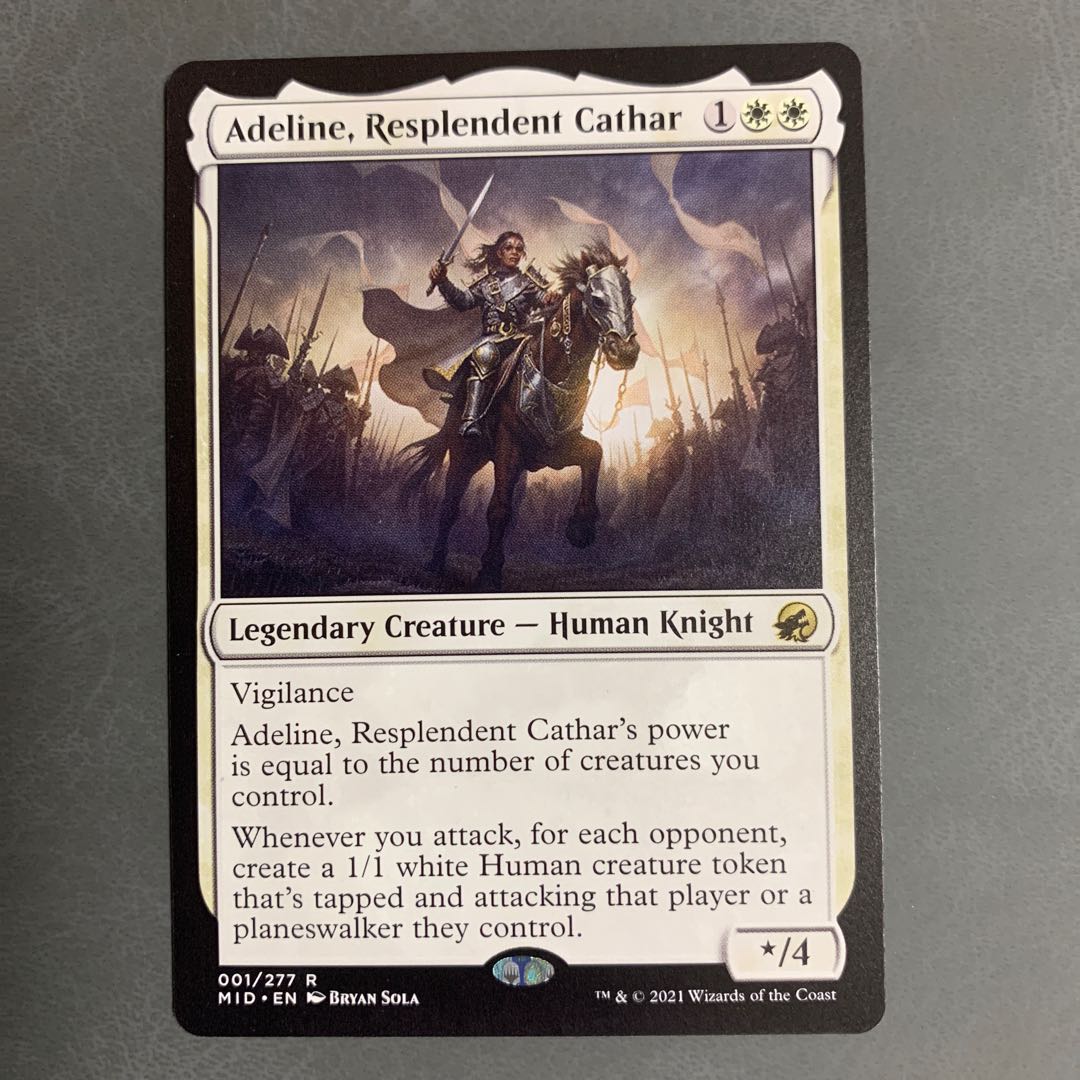 Adeline, Resplendent Cathar/Adeline, Resplendent Cathar English