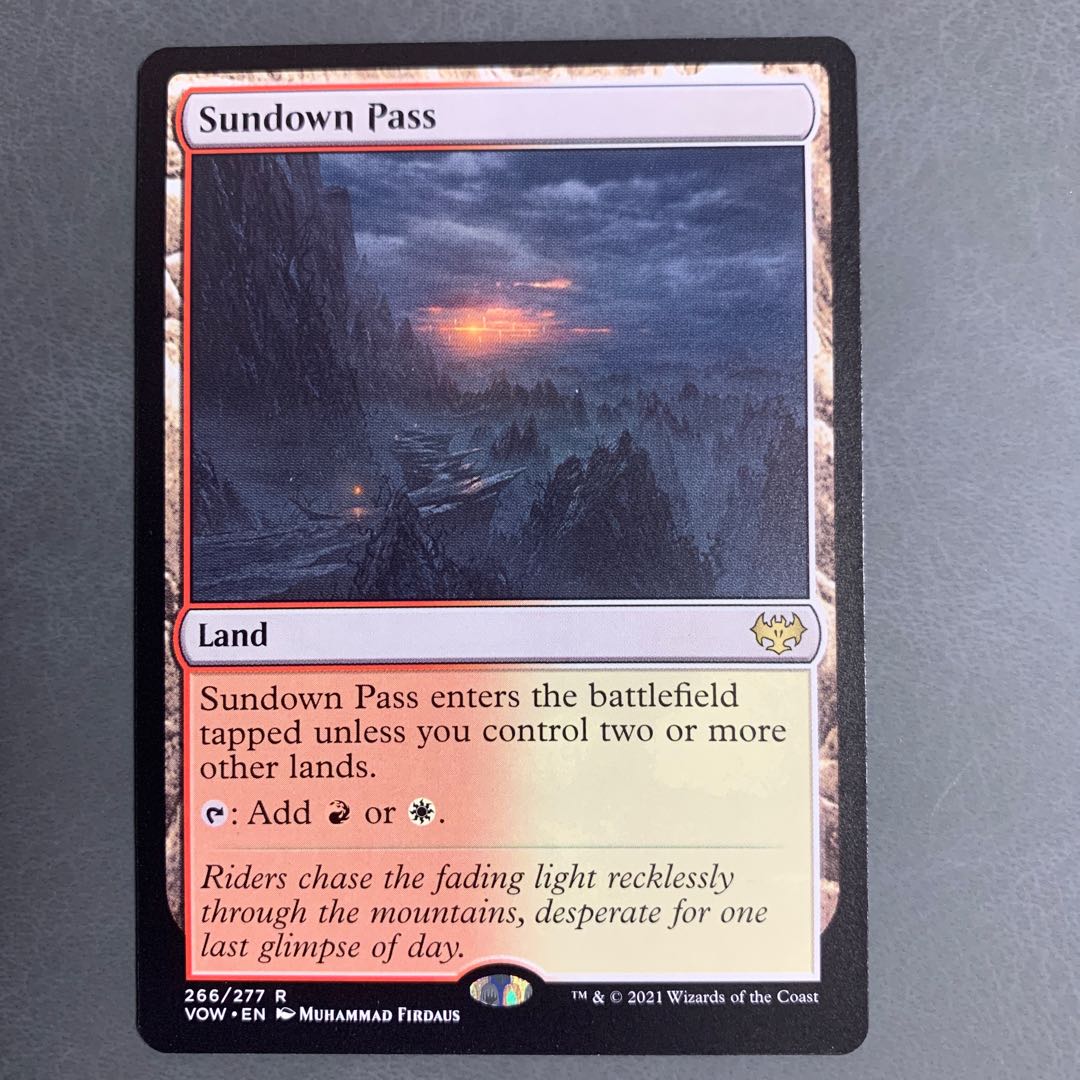 Sundown Pass/Sundown Pass English