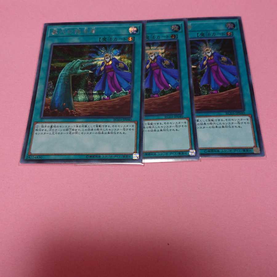 墓穴の指名者 シークレット ３枚