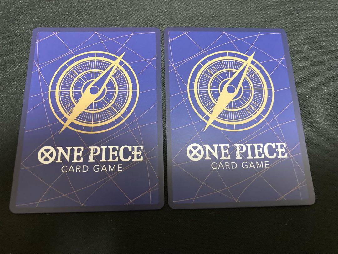 One Piece card Portgas D. Ace sr 2 cards, summit battle