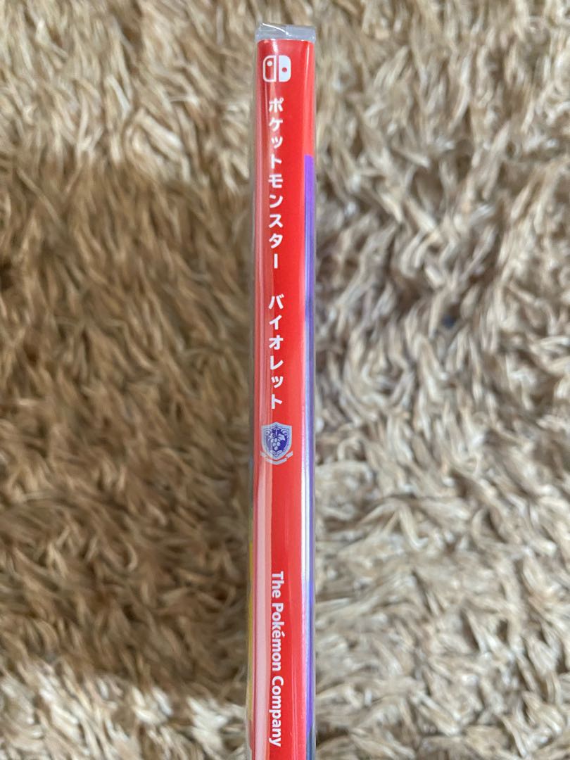 Unopened] Pokemon Nintendo Switch Violet x1 with 4 special offers.