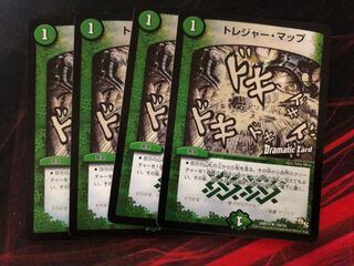 Duel Masters 4-card Treasure Map DC