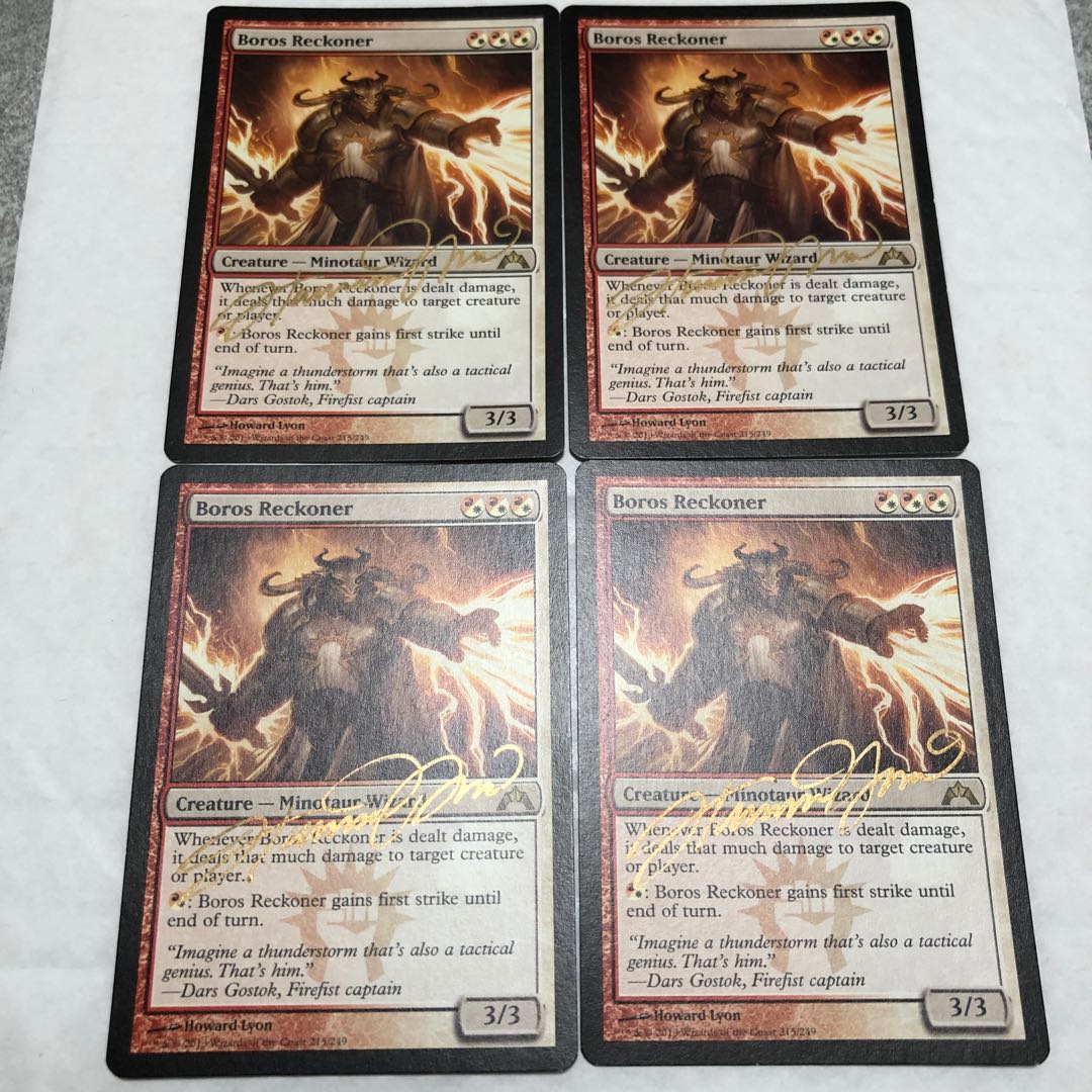 ボロスの反攻者/Boros Reckoner サインド 4枚