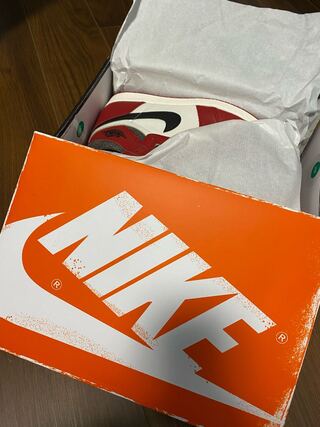 ナイキ エアジョーダン1 ハイ OG "ロスト&ファウンド/シカゴ" バーシティレッド/ブラック/セイル/ムスリン DZ5485-612 28.5cm