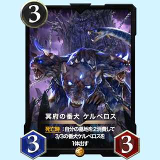 Watchdog Cerberus in the Underworld