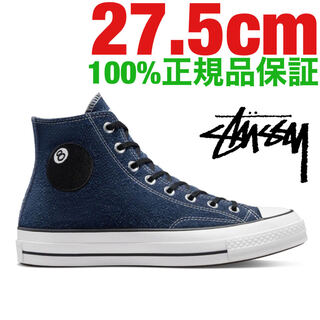 Stussy x Converse Chuck 70 / CT70 8-Ball 27.5cm 27.5cm