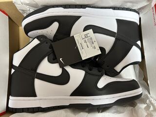 ナイキ ダンク ハイ レトロ "チャンピョンシップ ホワイト" ホワイト/ブラックホワイト DD1399-105 27.5cm