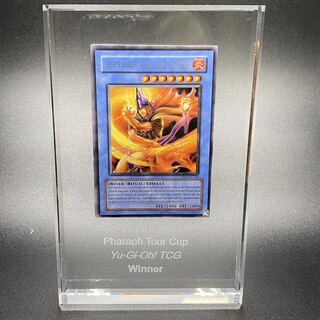 遊戯王 - 伝説の爆炎使い 字レア ファラオツアー　クリスタル 伝説の爆炎使い 字レア ファラオツアー クリスタルの通販 土日祝