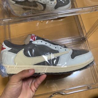 トラヴィス・スコット × ナイキ エアジョーダン 1 ロー "リバース モカ DM7866-162 26cm