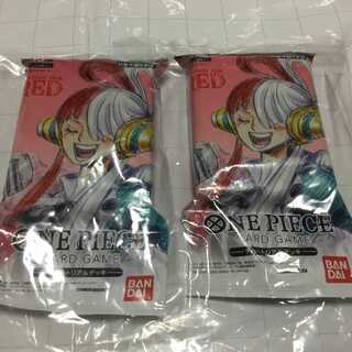 One Piece Card Game "Film RED Visitor Benefit Tutorial Deck" 2 pieces