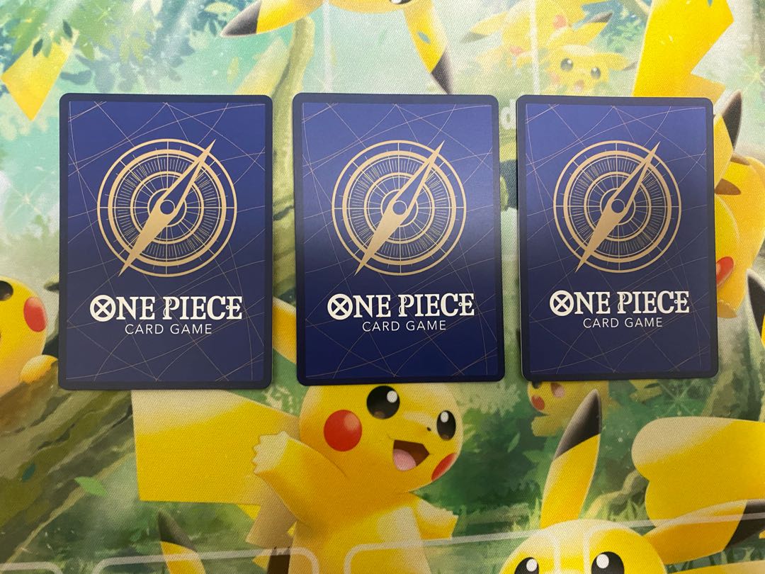 Exclusive] One Piece Card Game Edward Newgate Parallel 3 Cards Shirohige