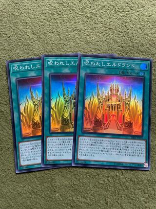 Cursed Eldland Super Rare JP028 3 copies