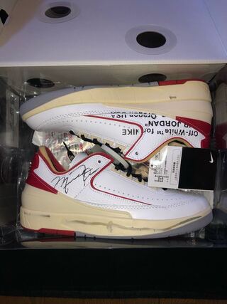 ジョーダン2オフホワイト 25cm