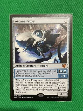 秘儀の代理者/Arcane Proxy（BRO、英語）