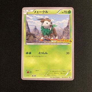 e183 Skiddo XY Fierce Start Campaign Promo Pokémon Treasurer
