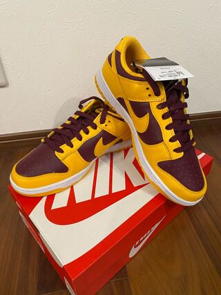 Nike Dunk Low Retro "University Gold and Deep Maroon"  27cm