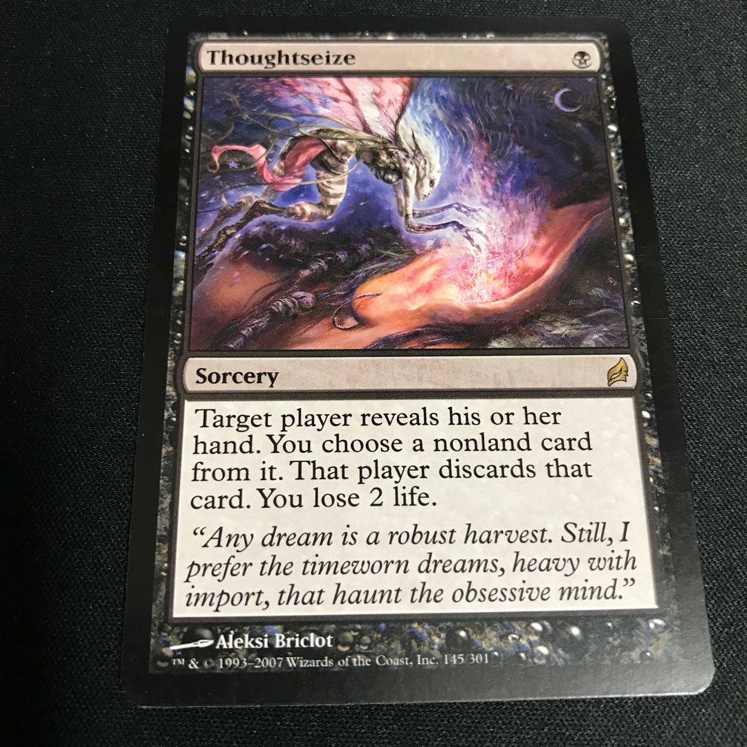 Thoughtseize Rare 145/301 English
