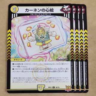 Kahnen's Heart Painting 4 pieces