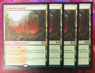 stomping ground  RNA 英4枚 踏み鳴らされる地