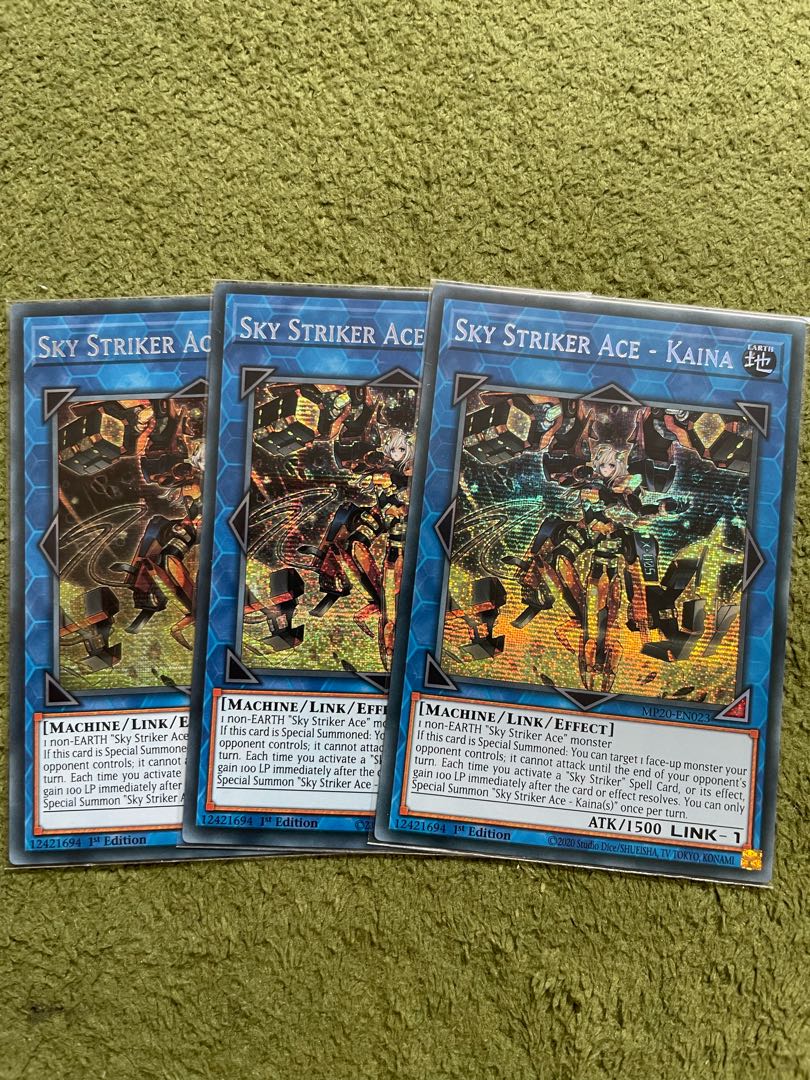 Senkohime-Kaina Secret Rare JP055 English 3 copies