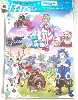 2《Pokemon》Pokemon Official Goods Collection Refill, Pokemon Center Limited Edition, for card files, Kai