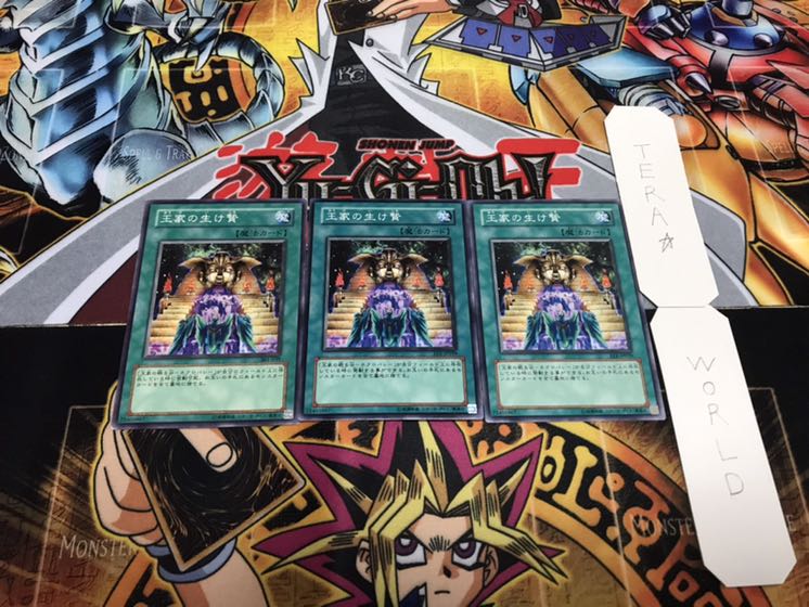 王家の生け贄 ノーマル 3枚セット