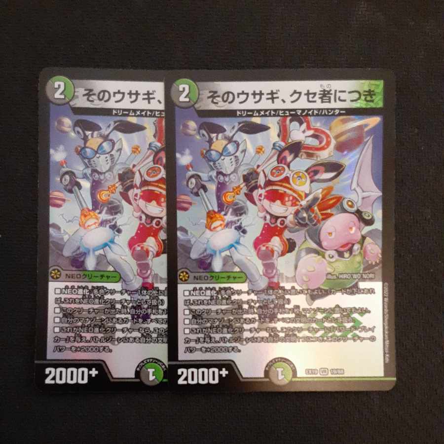 That rabbit is peculiar. VR 19/68 2 pieces