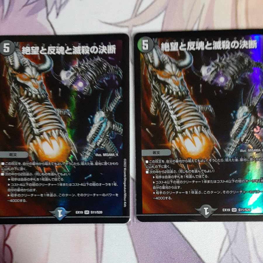 絶望と反魂と滅殺の決断(パーフェクト・ダークネス) SR S8/S12