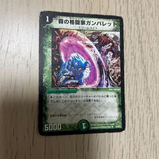 デュエルマスターズ 森の格闘家ガンバレット