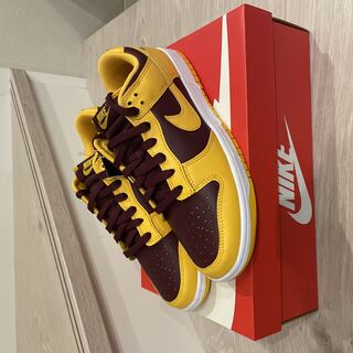 Nike Dunk Low Retro "University Gold and Deep Maroon" 28cm