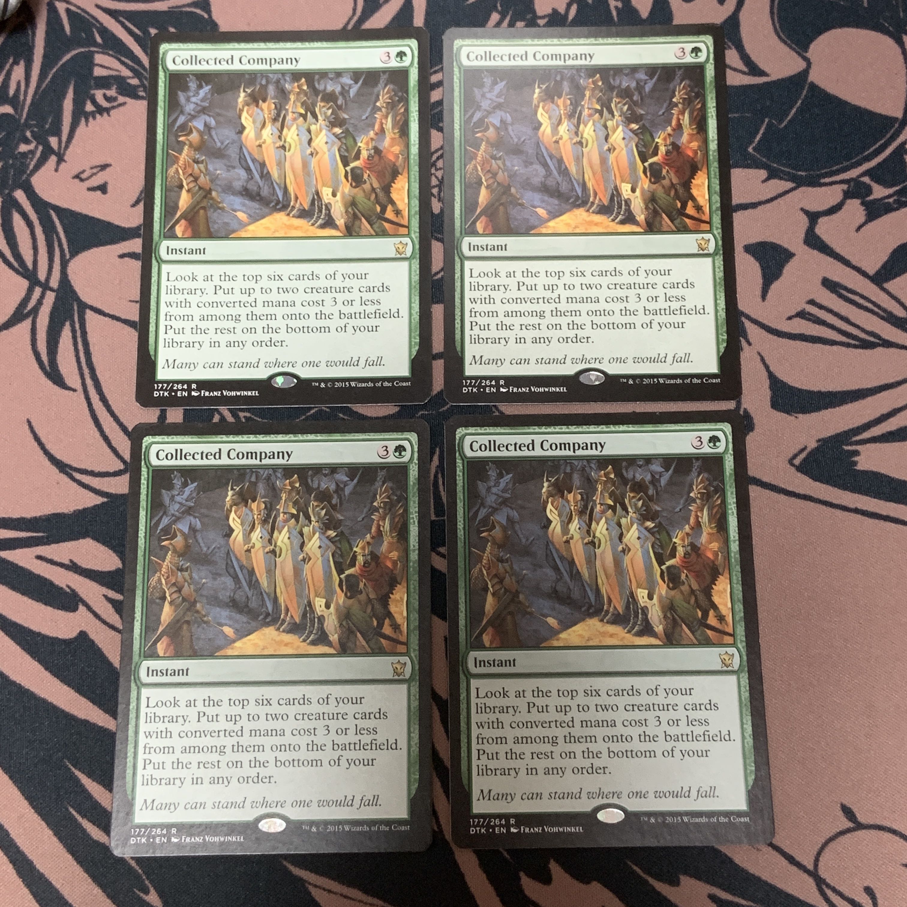 Collected Company/Collected Company [DTK] English 4-card set