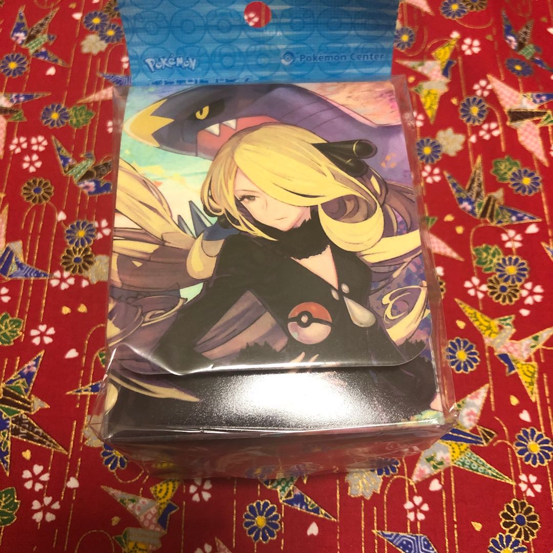 Unopened, Deck Case & Deck Shield☆Cynthia
