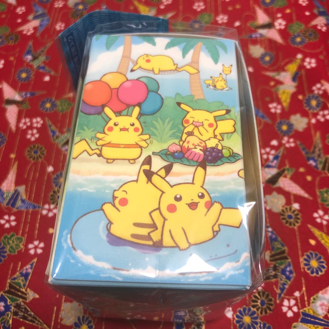 Unopened deck case☆Namminori Pikachu & Sora o tobu Pikachu