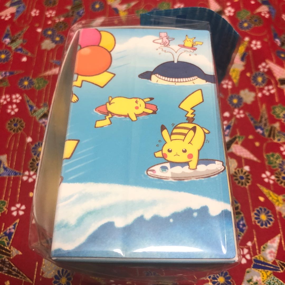 Unopened deck case☆Namminori Pikachu & Sora o tobu Pikachu
