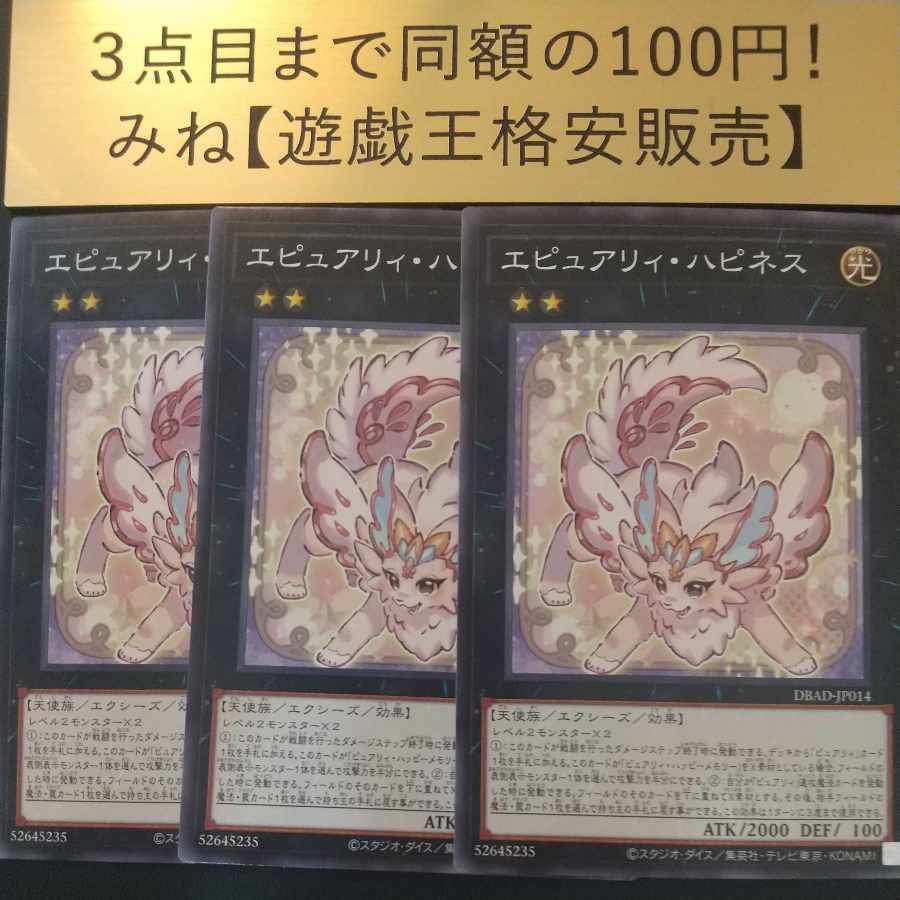 エピュアリィ・ハピネス ノーマル JP014 1枚