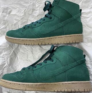 ナイキ SB ダンク ハイ プロ デコン "ゴージグリーン" ジョージグリーン/ガムライトブラウン DQ4489-300 27.5cm