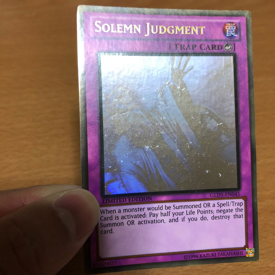 ぺいる様専用 EN045 LIMITED Edition 神の宣告 ホロ