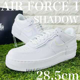 ナイキ エアフォース1 シャドウ 白 ホワイト スニーカー NIKE W AIR FORCE 1 AF1 SHADOW 26.5cm 送料込み CI0919-100 26.5cm